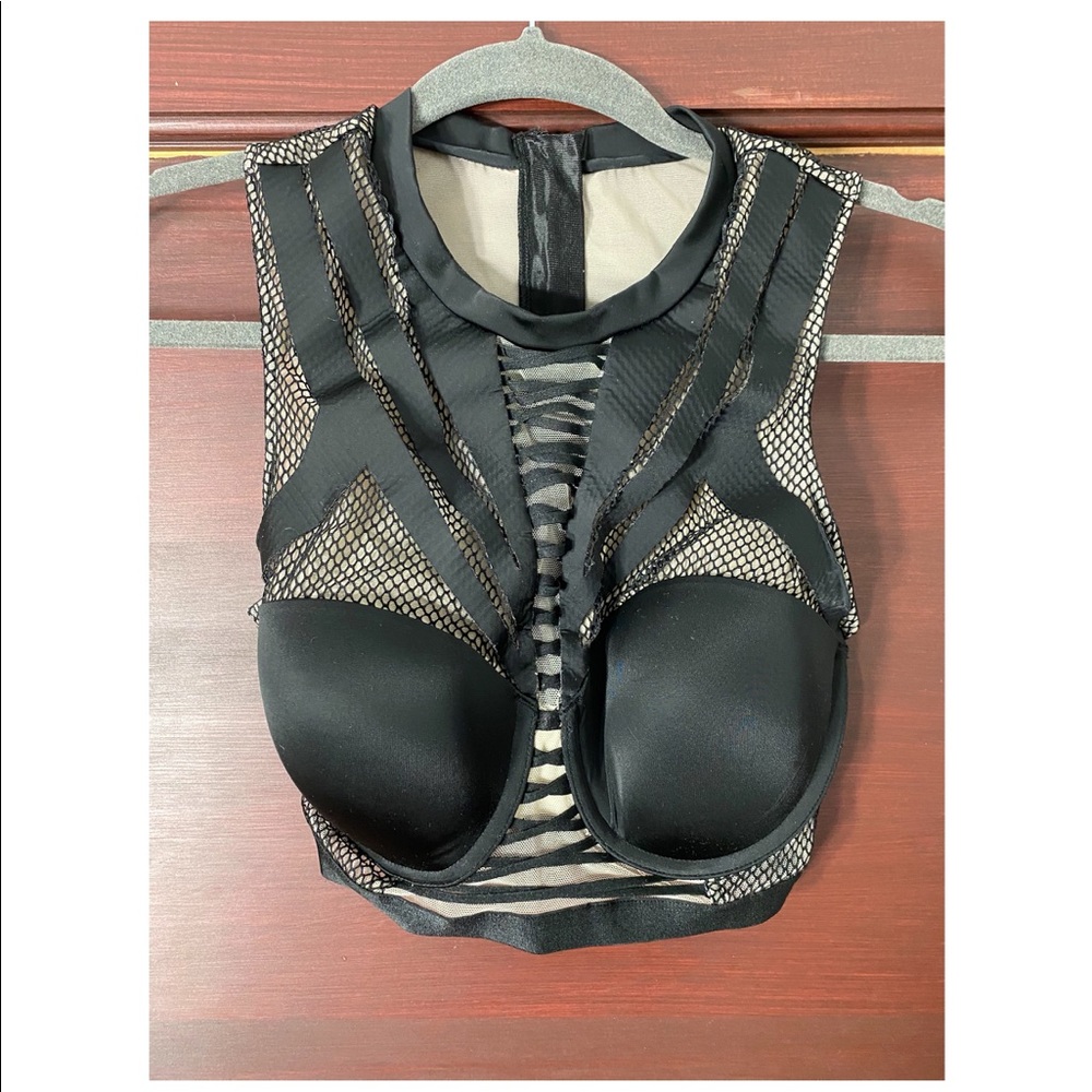 Victoria's Secret X Balmain Strappy High-neck Bra